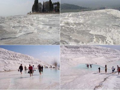 Pamukkale- keshtjella e pambukut ne Turqi