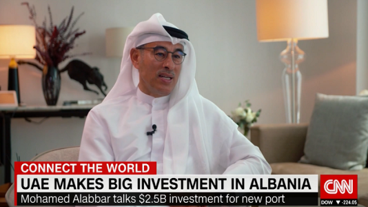 “Në Shqipëri shoh Evropën e Re”/ Alabbar intervistë për CNN për investimin 2.5 miliardë dollarë në Portin e Durrësit