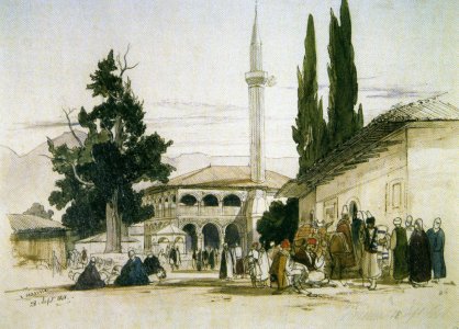 The old Sulejman Pasha Mosque (1614-1967) in Tirana-Albania- 28 September 1848.jpg
