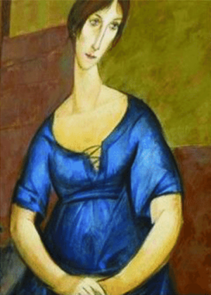 MODIGLIANI ~ Portraits of Jeanne Hébuterne - Catherine La Rose (1).png