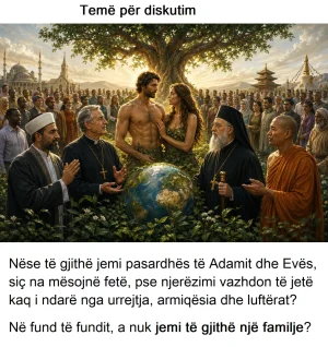Nga Adami dhe Eva te miliarda njerëz – a jemi ende një familje.webp